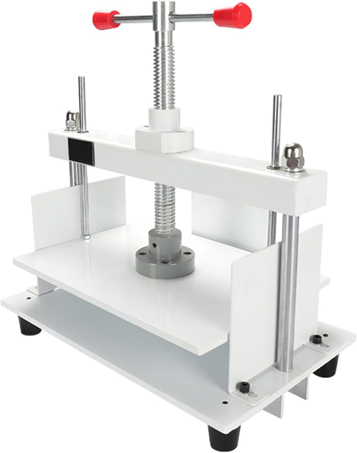 NzEupno A4/A3 Steel Notes Invoice Bookbinder Press Screw Bookbinding Financial Receipt Flattening Papermaking Machine,A4