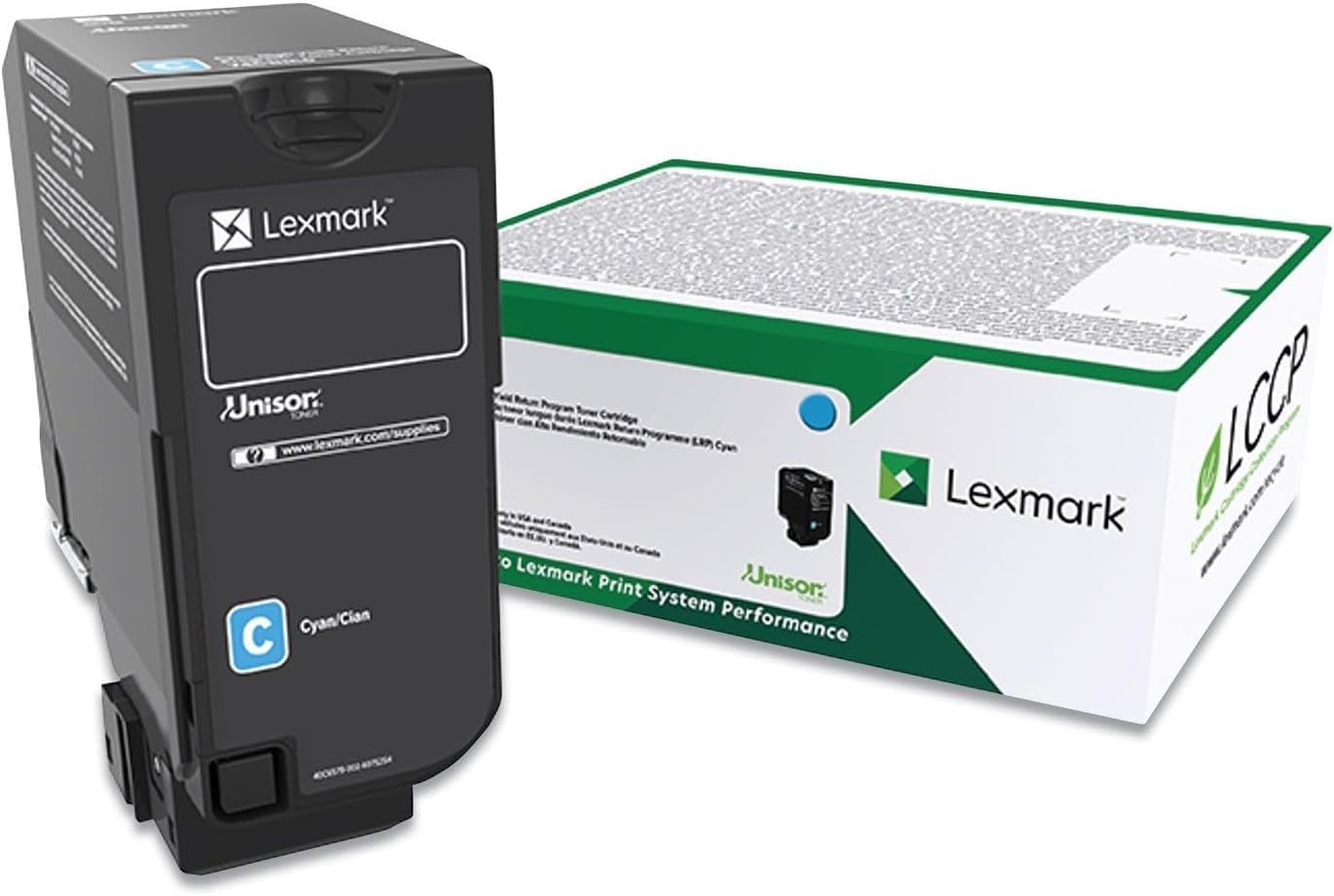 Lexmark Original Toner Cartridge - Cyan