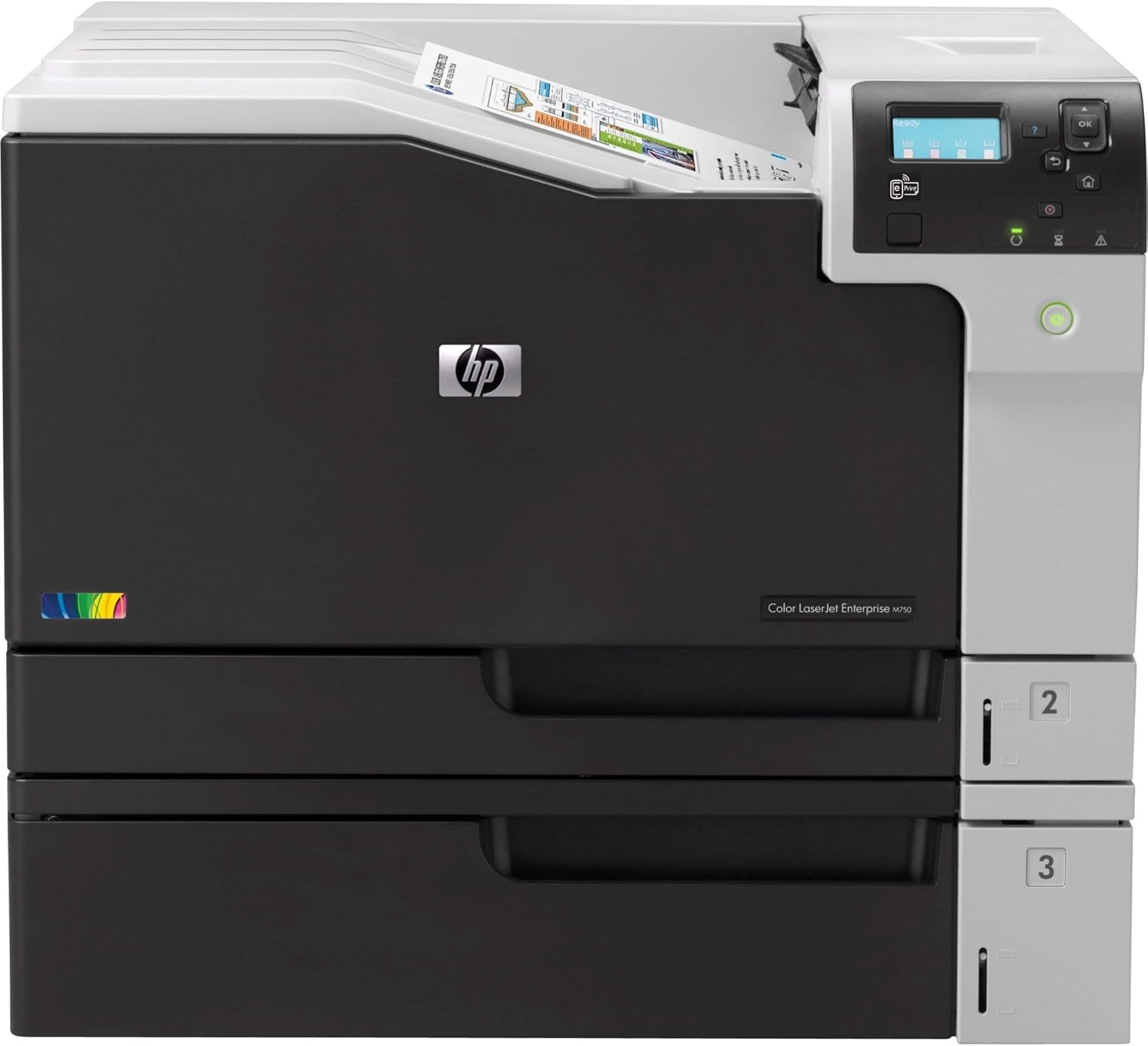 HP Color LaserJet Enterprise M750dn (D3L09A) (Renewed)