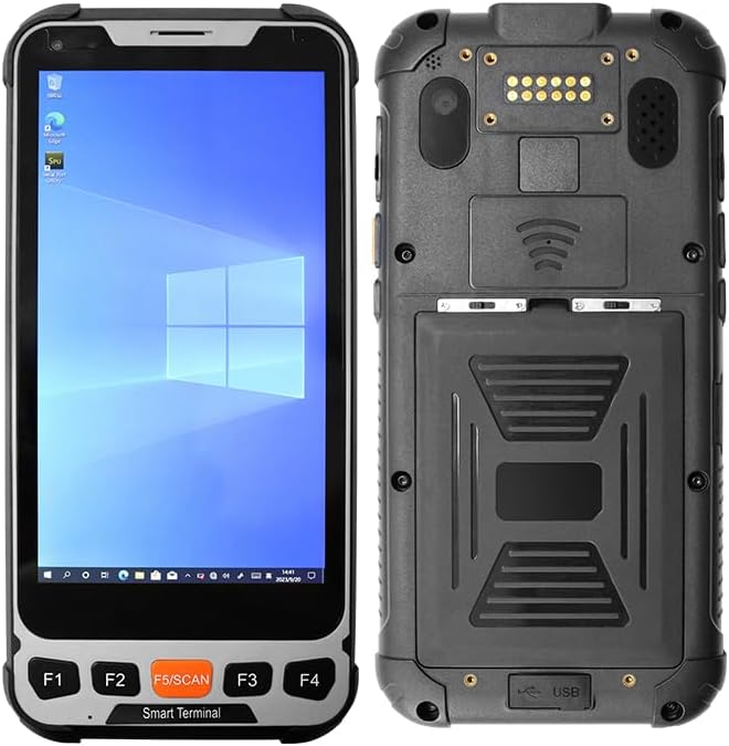 Breloom SH5-W Handheld Terminal with Barcode Scanner, Windows 10 Pro, Intel Cherry Trail Z8350, 4GB+64GB, 5.5