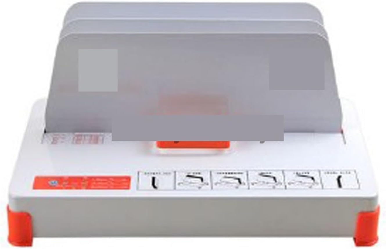 YXKJZHF Binding Machine, 5CM Thickness Hot Melt Binding Machine Financial Tender Contract Automatic Small Electric Binding Machine