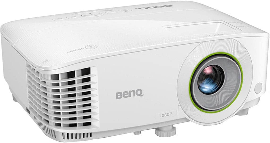 BenQ EH600 Wireless 1080p Portable Smart Business Projector | iPhone & Android Mirroring Compatibility | Built-In Apps & Internet Browser for Easy Presentations | Convenient Over-the-air Update