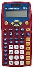 Texas Instruments TI-10 Calculators, Teacher Kit for Grades K-3, Set of 10