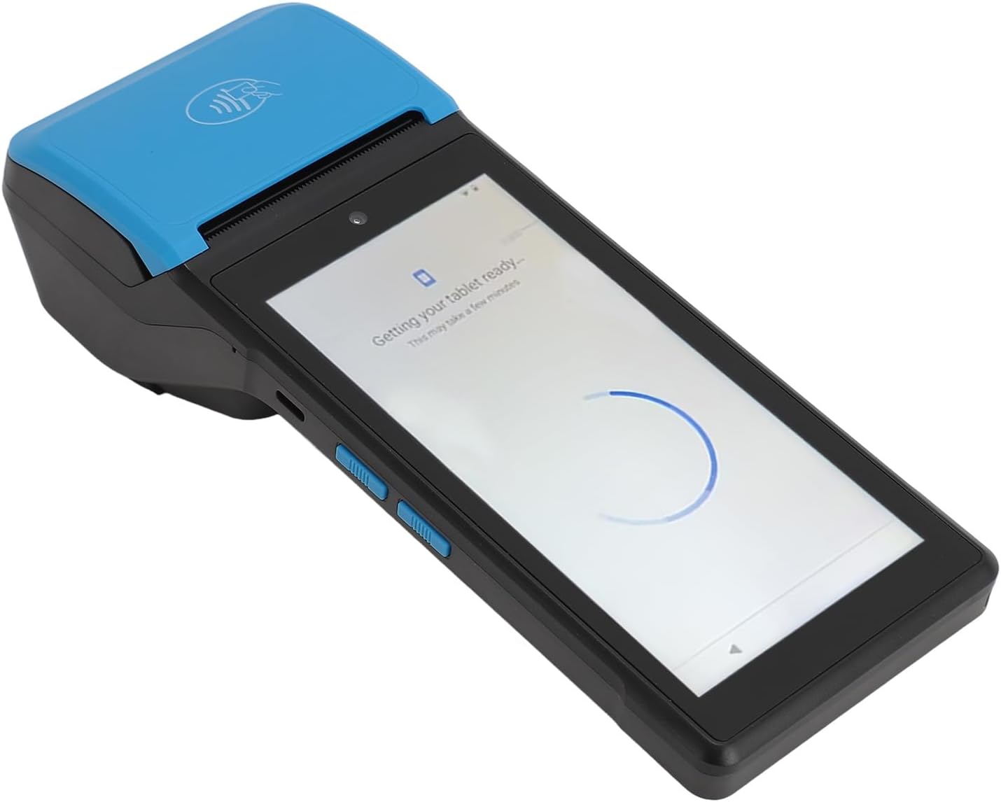 Estink POS PDA Receipt Printer 58mm Thermal Printer with 5.5 Inch Touch Screen for 12.0 Supports 4G LTE WiFi NFC for Retail Catering Mobile Payments (Europe and Asia Version)