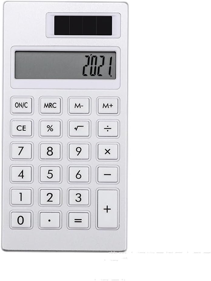 Calculator Solar Calculator 12 Digit Student Learning Exam Quiet Portable Mini Computer