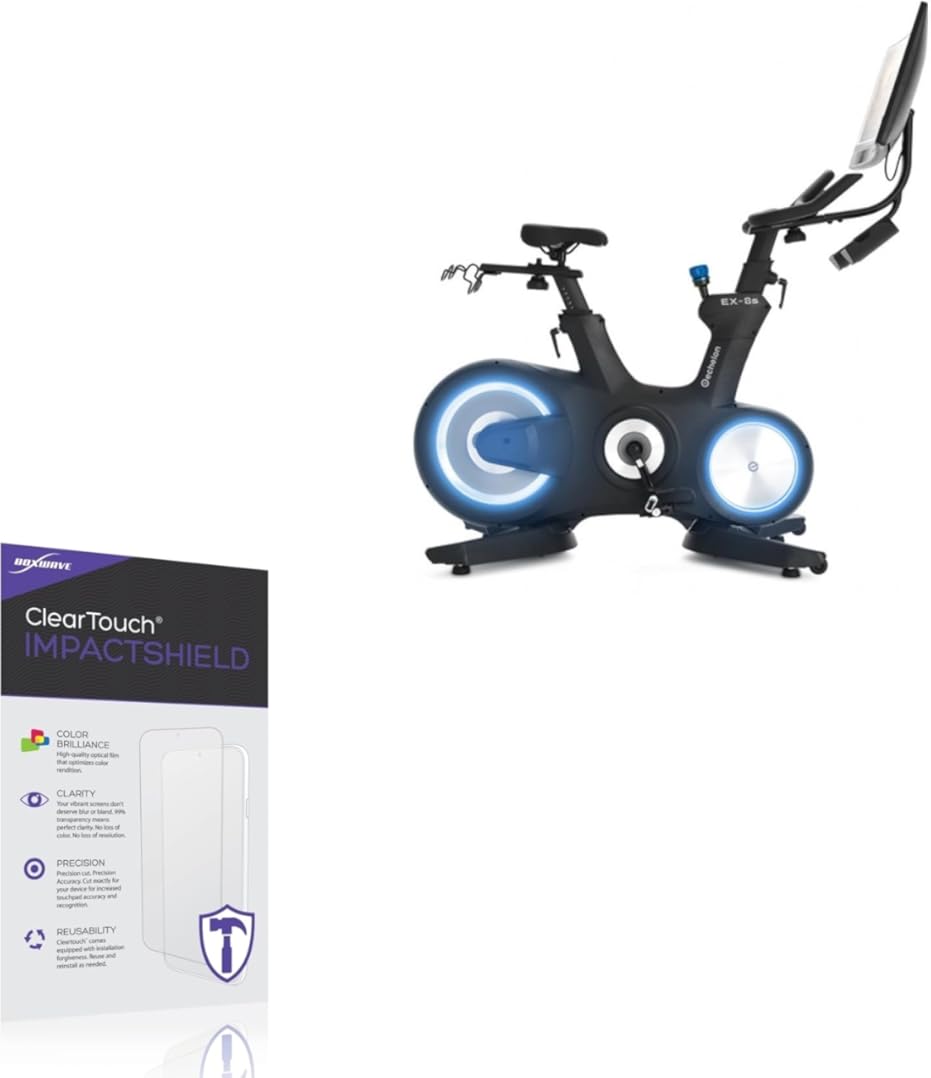 BoxWave Screen Protector Compatible With Echelon EX-8s - ClearTouch ImpactShield (2-Pack), Impenetrable Screen Protector Flexible Film