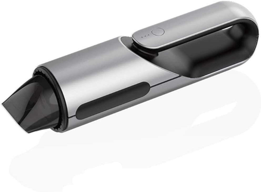 OJOINK Handheld Vacuum Cordless, Rechargeable Car Vacuum, Portable Hand Held Vacuum for Home and Car Cleaning (Color : Silver)