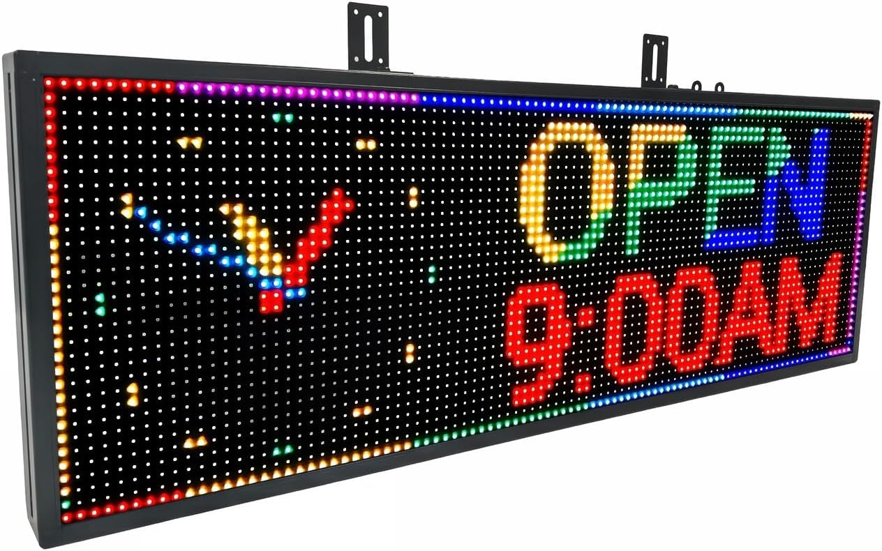 Lumosylix P10 Programmable LED Sign, 40