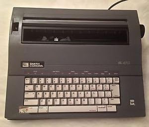 Rebuilt Discontinued Smith Corona SL 470 Typewriters by Around The Office with New Machine Guarantee, Extra Ribbons & Correction Tapes, and Dust Cover