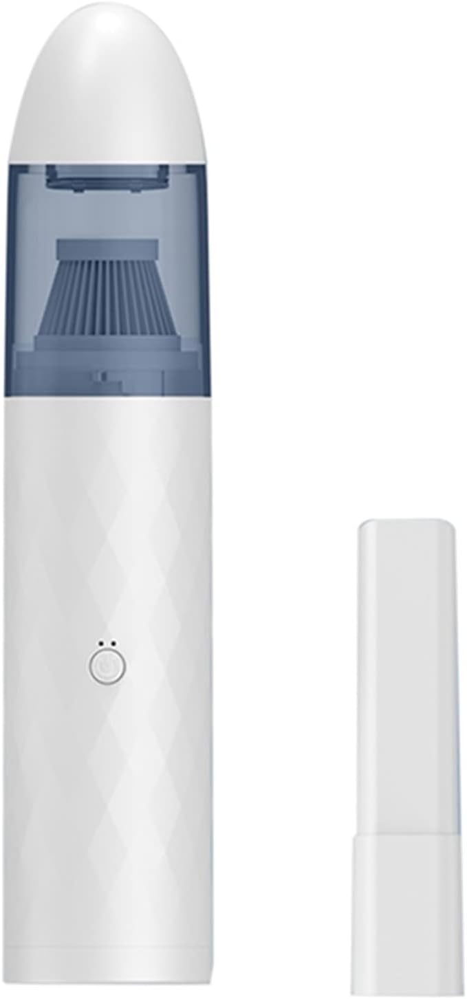 WAGNUS 13000Pa Wireless Car Vacuum Cleaner Smart Handheld Dust Collector New USB Mini Handheld Vacuum Cleaners for Car Interior, Home, Office,White
