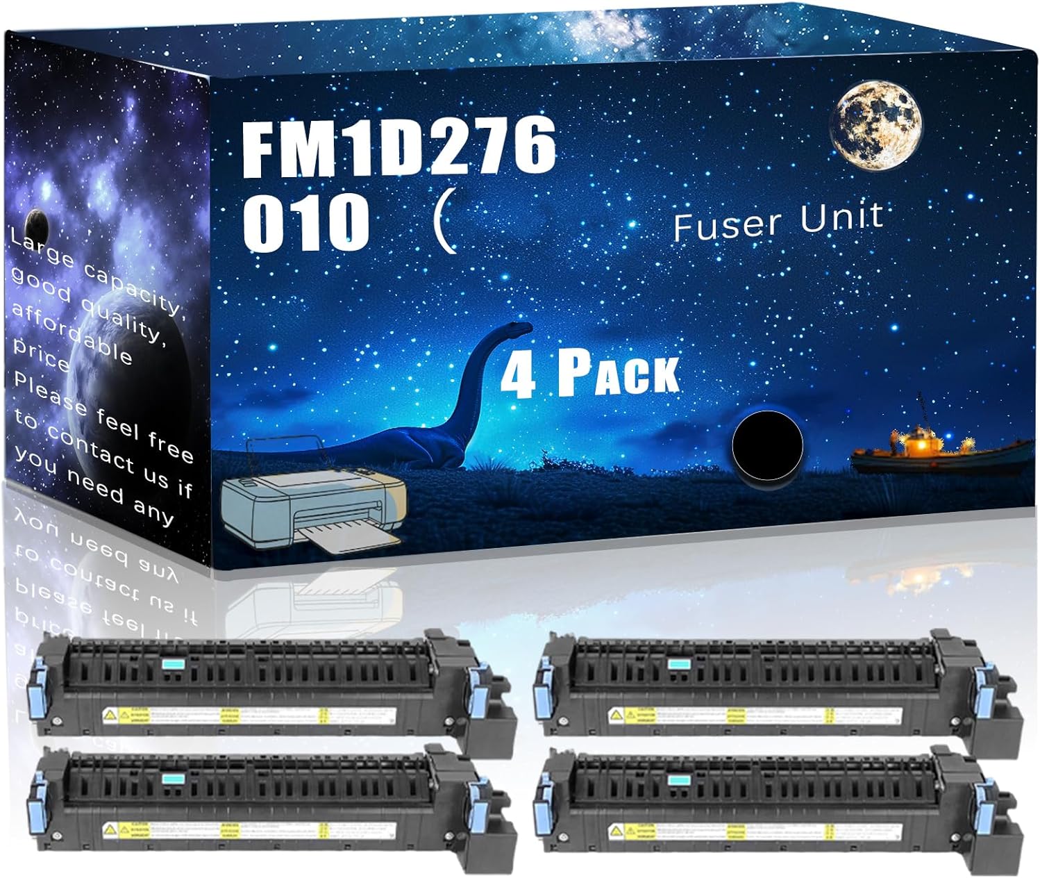 FM1D276010（110V） Compatible Fuser Unit Replacement for Canon High Yield Compatible IR C3320 C3325 C3330 C3520 C3525 C3530 Printers, Meet Printing Needs (4 Pack Black)