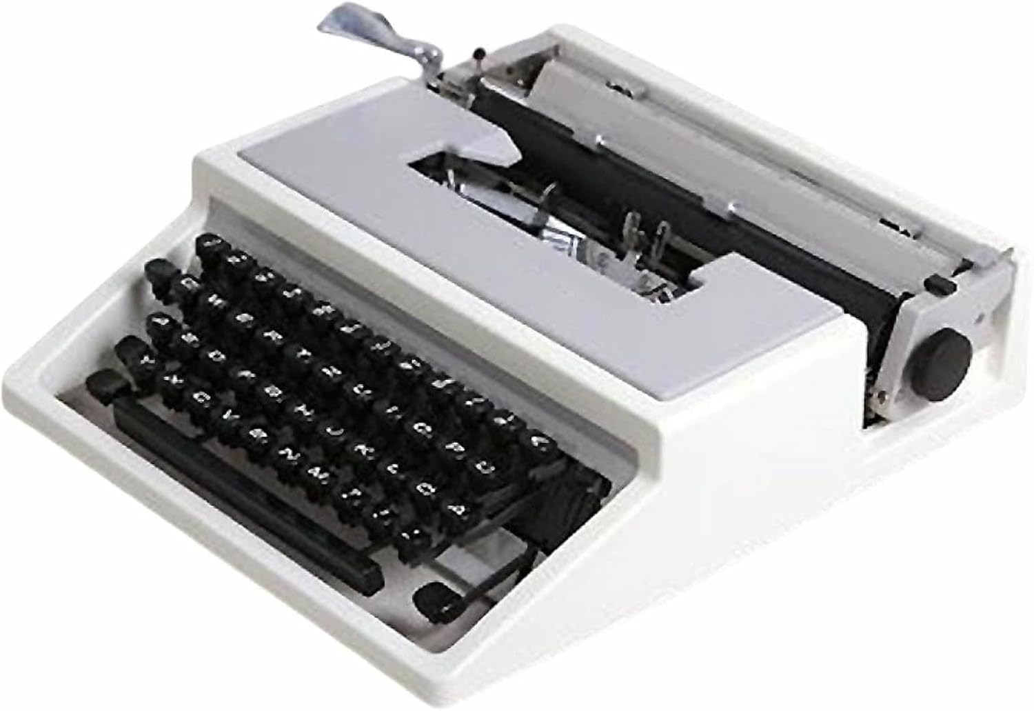 MNJVCFDS Classic Retro Typewriter - Vintage Manual Typewriter for Writers, Crafting, and Correspondence - Ideal Gift for Writing Enthusiasts and Nostalgia Lovers
