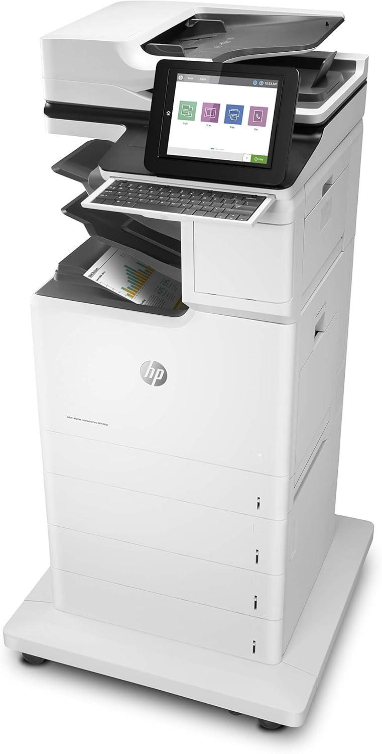 HP Color Laserjet Enterprise MFP M681z (Renewed)