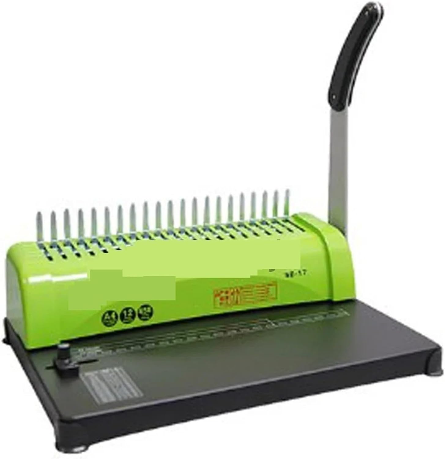 Binding Machine, A4 Size Rubber Ring Binding Machine Clip Bar Punching Machine Manual Binder Comb Binding Machine 1pc