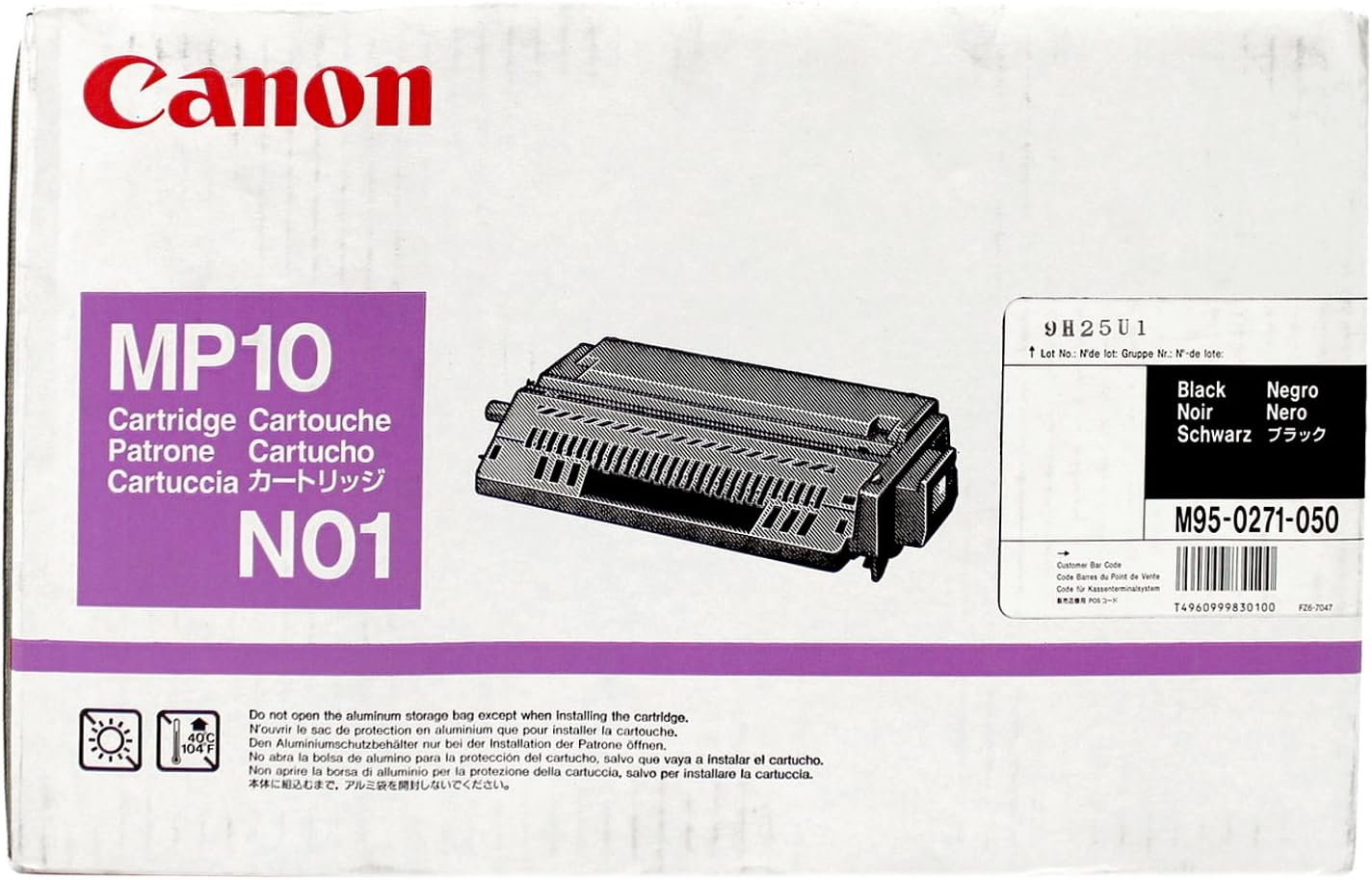 Sharp CANON 3707A001AA MP10 NEGATIVE