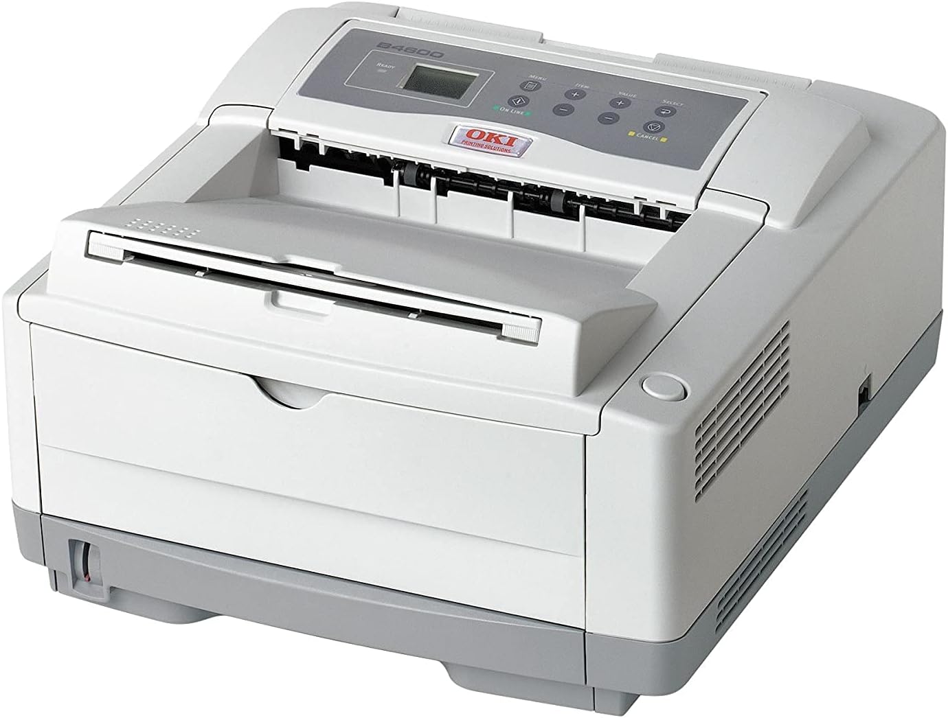 Oki 62446501 B4600 Mono LED Printer,White