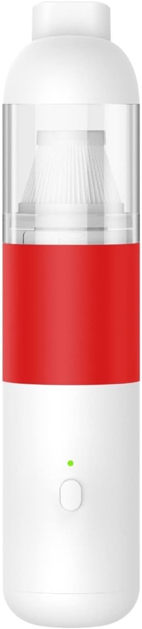 WAGNUS Portable Car Vacuum Cleaner Mini Handheld Vacuum Cleaner Car Smart Home Dual Purpose Wireless 2 (Color : Rojo)