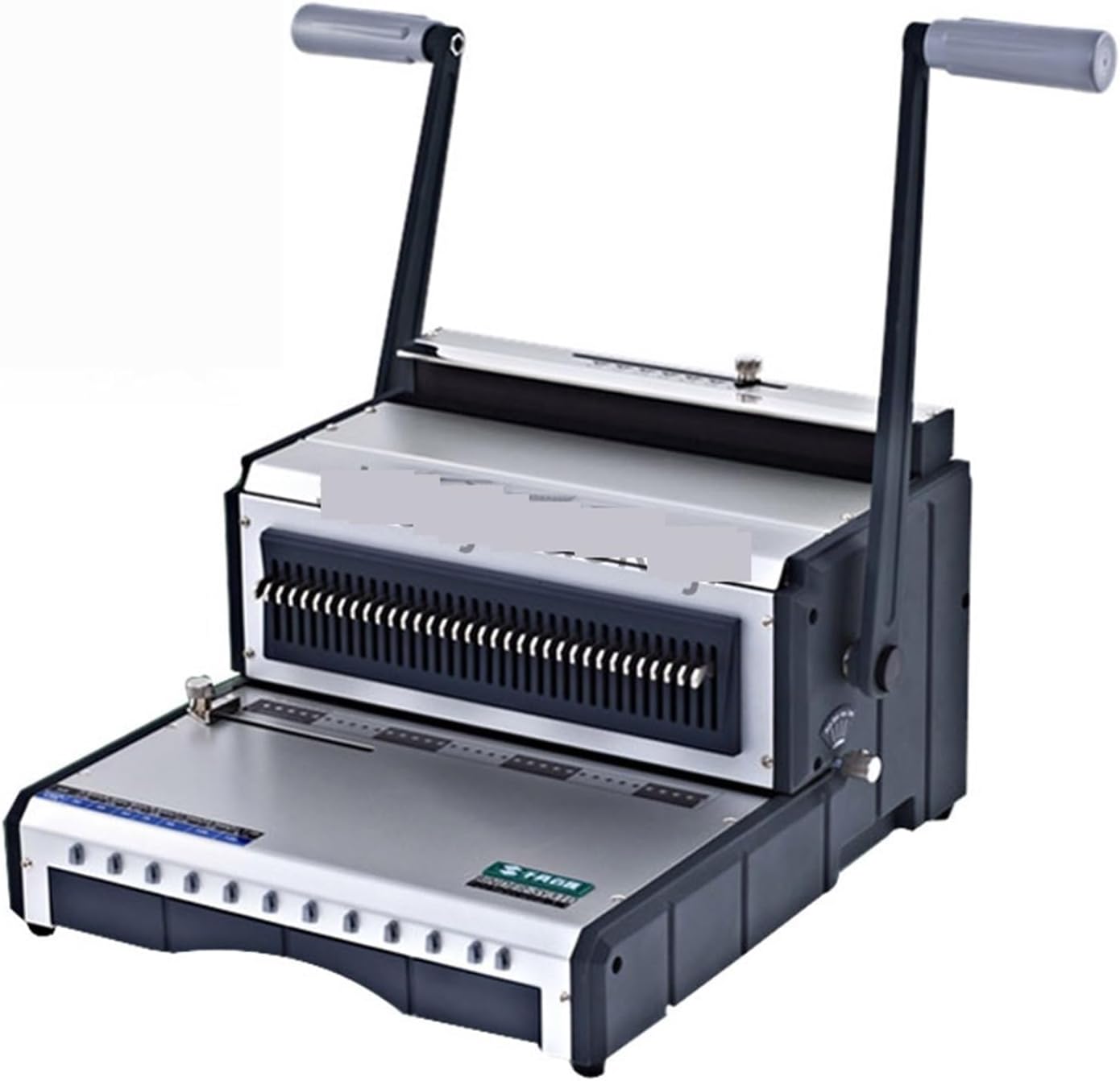 Binding Machines, Wire Binding Machine Double Handle Coil Calendar Punch Machine Manual Office Binding Machine Bookbinding Machine