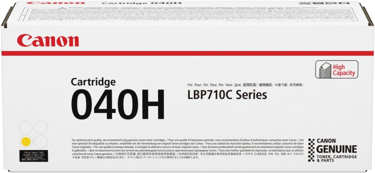 Canon CRG040 Yellow Toner CART