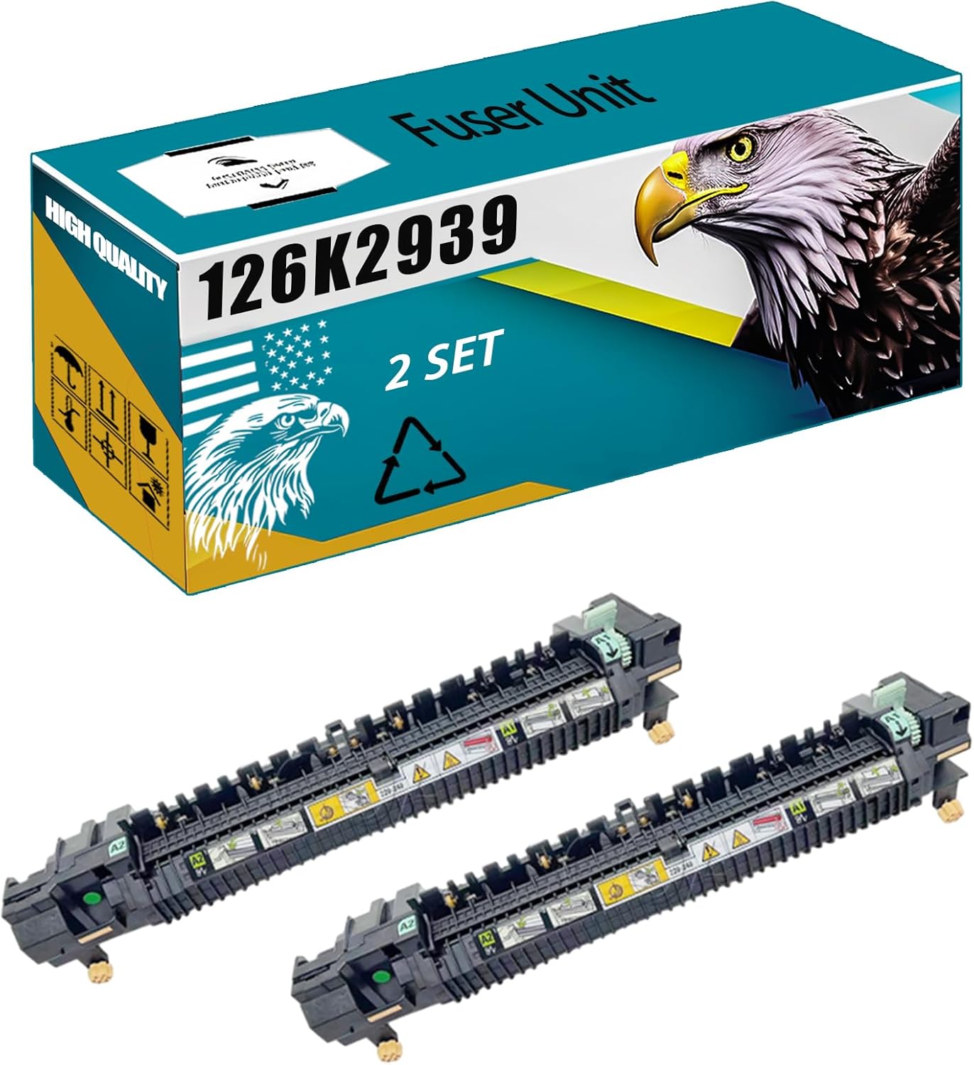 CEECN 126K29392(110V) Fuser Unit Compatible for Xerox WorkCentre 5325 WorkCentre 5330 WorkCentre 5335 Printers, High Production Replacement (2 Set)