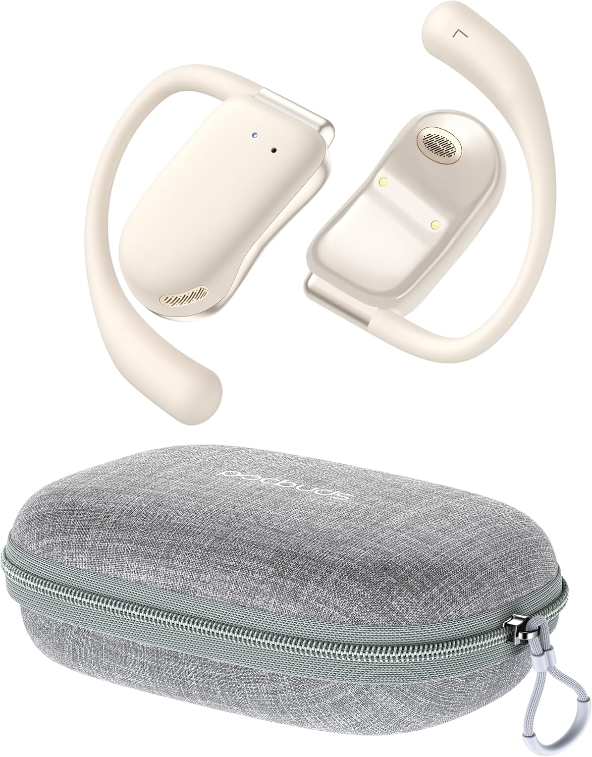 AI Translation Earbuds Real-Time Two-Way Translation Supports 160 Languages Audifonos Traductores 55-Hour Battery Life Wireless Translator Earbuds iOS/Android Compatible Essential for Business Travel