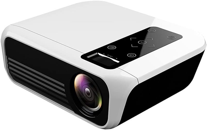 GAAHRQQQ Full HD 1080p Projector 4k 5000 Lumens Cinema Proyector Beamer Compatible USB AV with Gift (Size : Basic Version) (Basic Version)