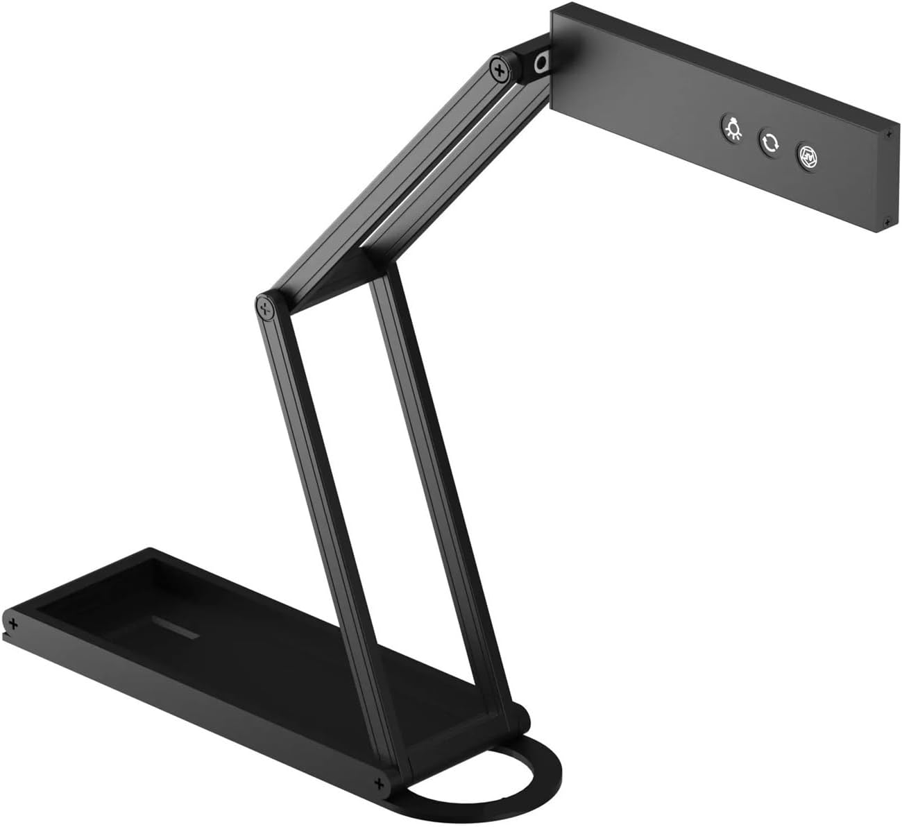 Book Scanner, Document Camera & Webcam 4K with Microphone, AutoFocus,Fold for Remote Teaching & Live Demo,Portable