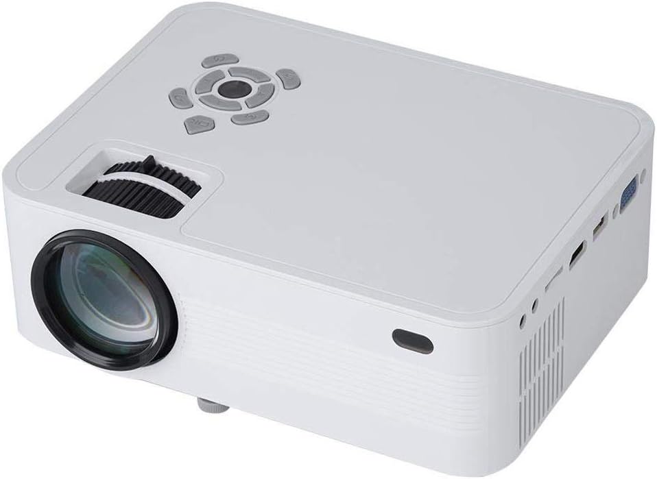 Mini Movie Projector Multimedia Home Theater Video Projector with Cable Full HD Video Projector