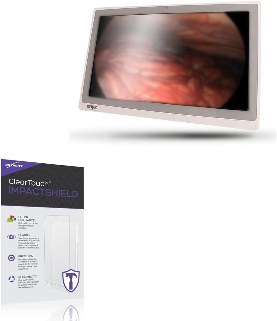 BoxWave Screen Protector Compatible With Micromax Health MATE-2403 - ClearTouch ImpactShield (2-Pack), Impenetrable Screen Protector Flexible Film