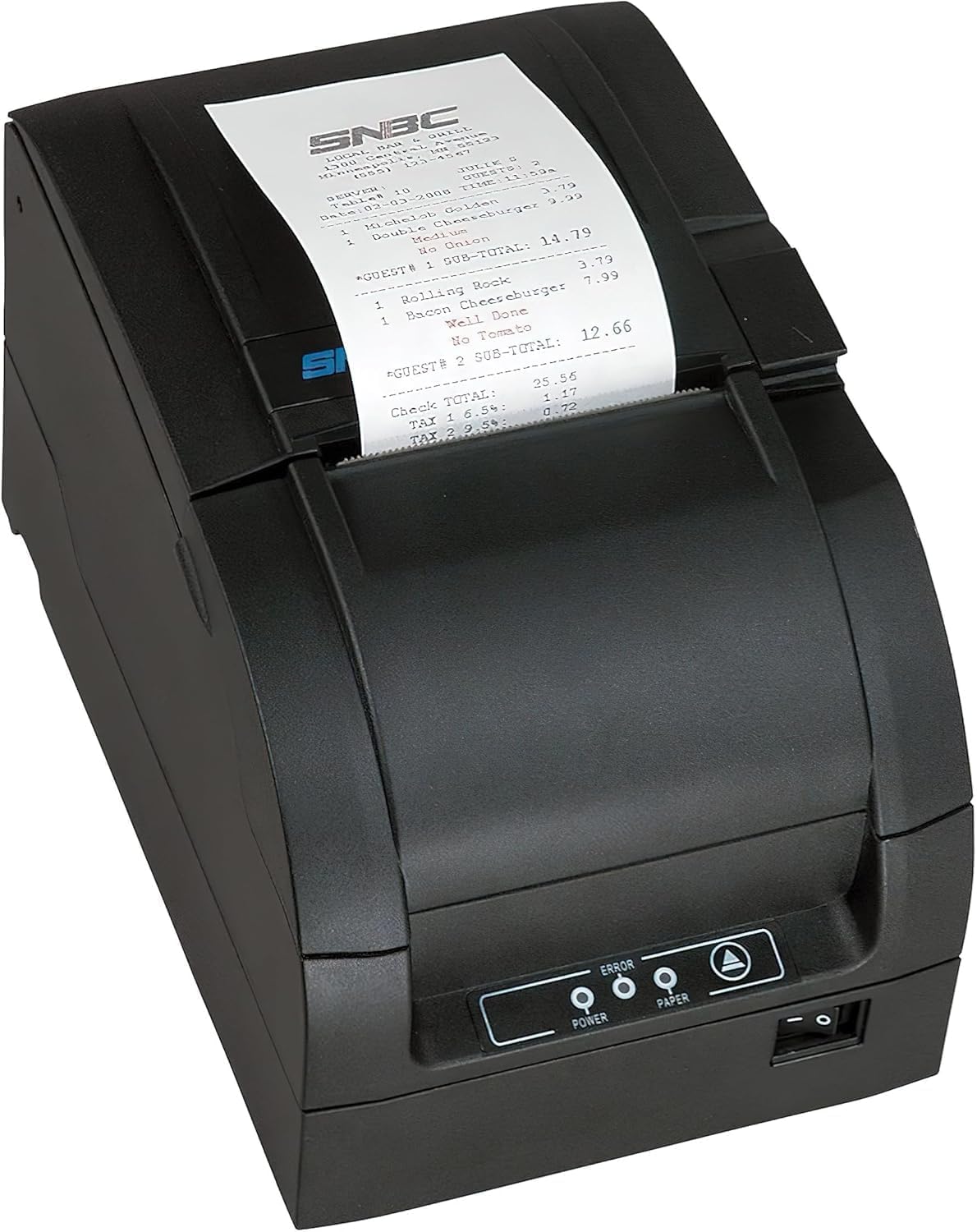 SNBC BTP-M300A Receipt Printer, Kitchen Printer with Auto Cutter and Internal Power Supply | Windows Driver and iOS/Android/Linux SDK | Fade-Resistant Dot Matrix Printer (USB, Serial, Ethernet)