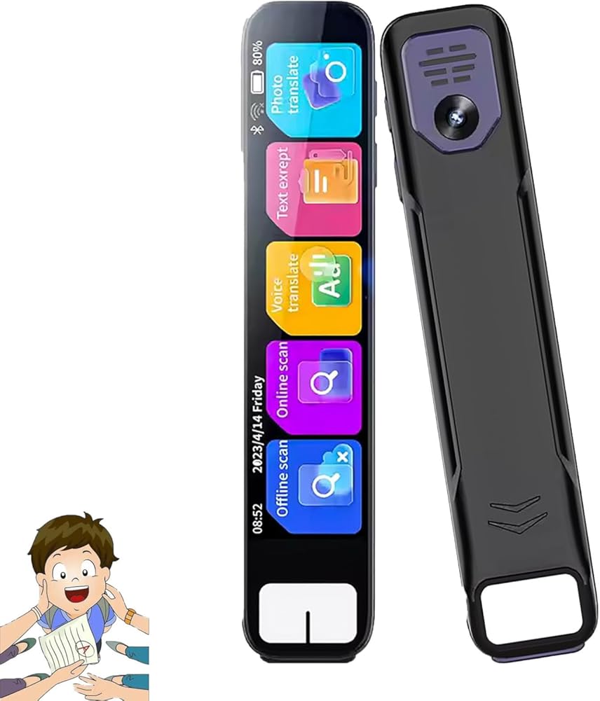 Pen Gpt, AI Pen, Scanning Smart Pen, Instant Answers, Offline Translation, Instant Ai Answers for Math, History & More,Offline Translation, Ai Pen for Test