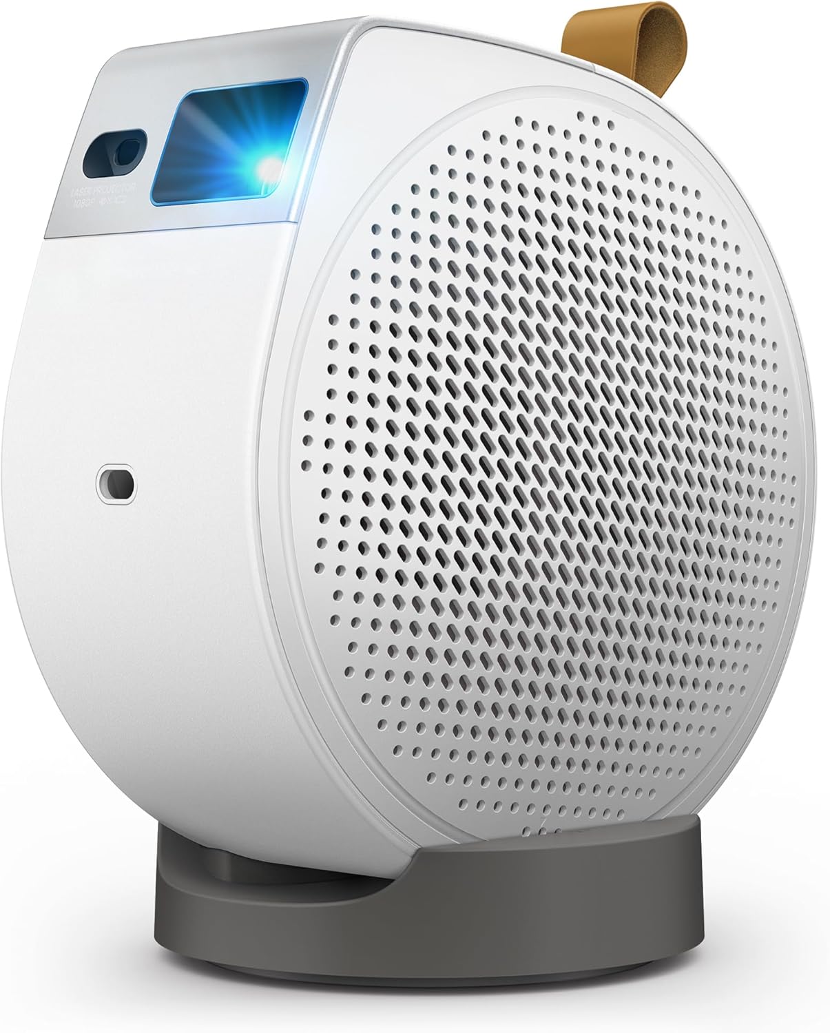 BenQ GV50 FHD Projector 500-Lumen, 16:9, Laser DLP Smart Ceiling, 92% Rec. 709, USB Type A/C, Sleep Timer Function, Flexible Bedside Projection Stand - PJ-BenQ-GV50-R