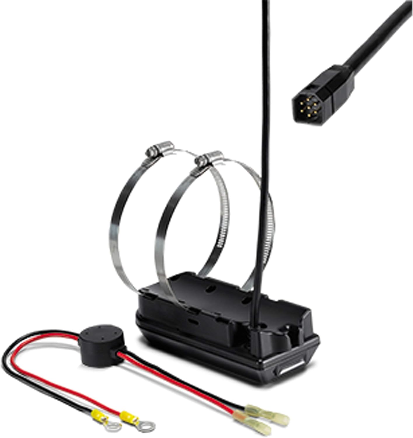 Humminbird 710263-1 XTM 9 20 MSI T DualBeam (MEGA Side Imaging, MEGA Down Imaging) Trolling Motor Mounted Transducer, Black