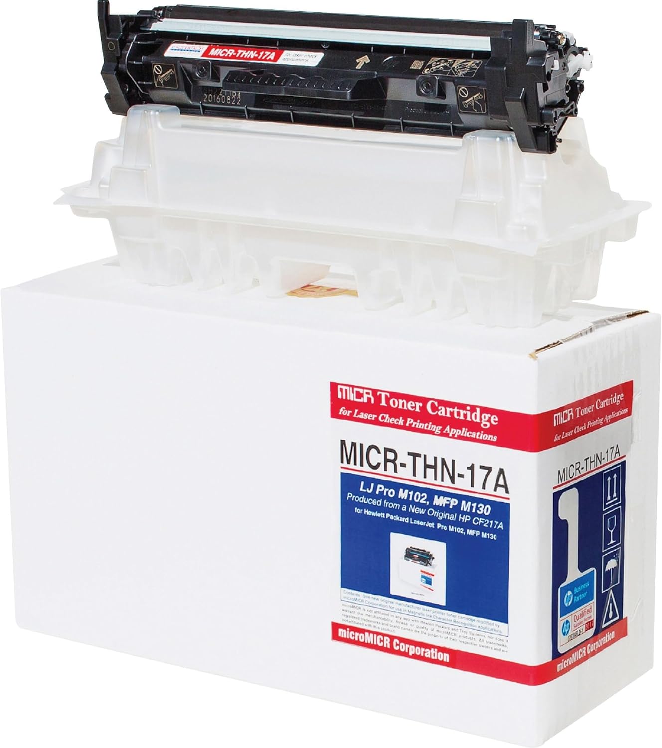 MicroMICR THN-17A CF217A for use in HP Laserjet Pro M102, MFP M130, Black (MICRTHN17A)