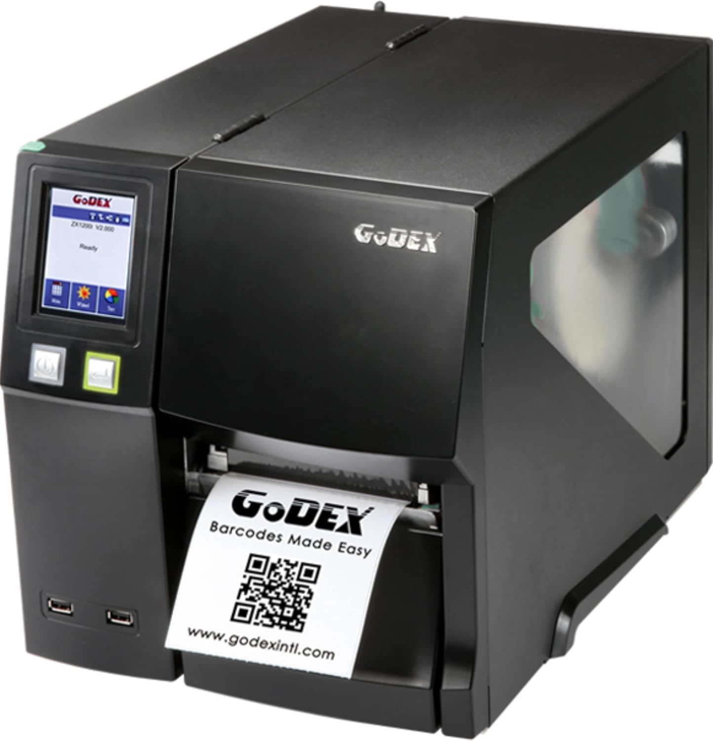 Godex ZX1200i Thermal Transfer/Direct Thermal Label Printer Best Shipping Labels New-Part# 011-Z2i01L-A00