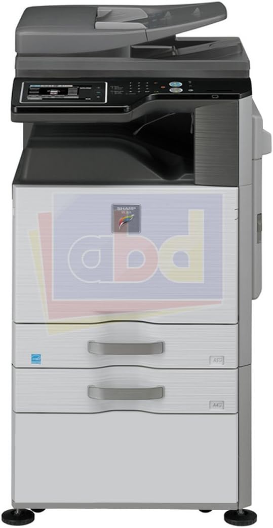 Sharp MX-4141N Color Laser Multifunction Copier - A3/A4, 41 PPM, Copy, Print, Scan, Network, Duplex, Wireless, Keyboard, 2 Trays, Cabinet