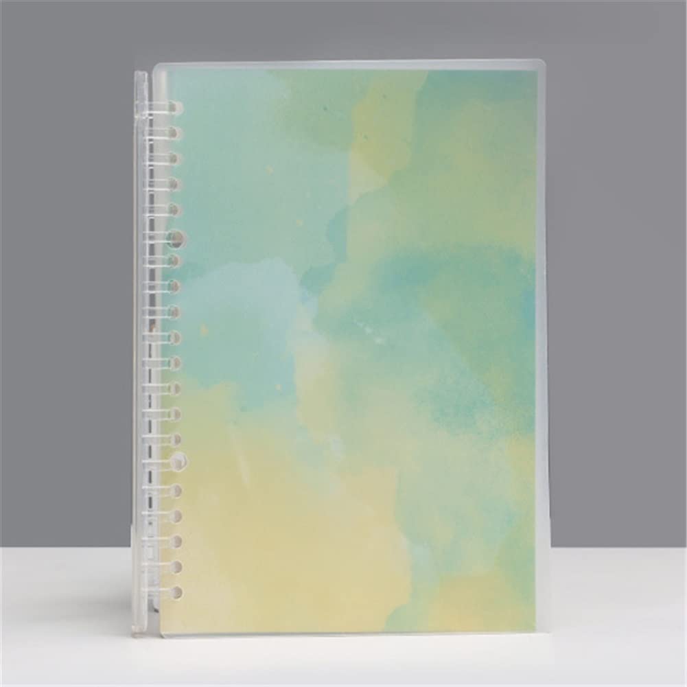 MVNOIRE Business B5 Loose Leaf Diary Notebook Binder Journal Agenda Book Notepad School Stationery Learn Meeting