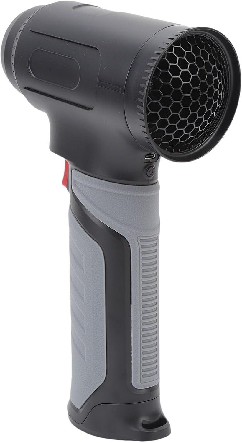 XUMIUZIY Compressed Air Duster, 40000RPM Powerful Cordless Electric Air Duster, 1200G Thrust Stepless Variable Speed Rechargeable Dust Blower for Car Keyboard House Outdoor