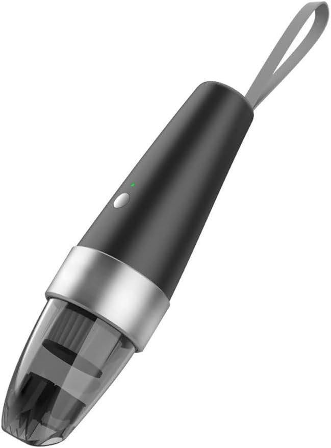 XARONF Handheld Vacuum Cordless,Car Vacuum Cleaner Rechargeable,Portable Mini Vacuum for Home/Car/Office (Color : Black)