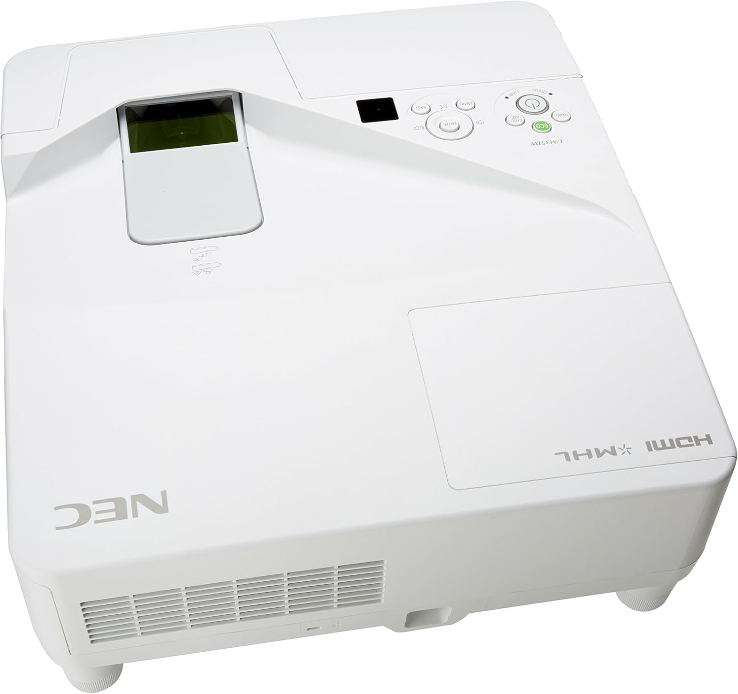 NEC 3500-lumen Widescreen Ultra Short Throw Projector (NP-UM351W) (Renewed)