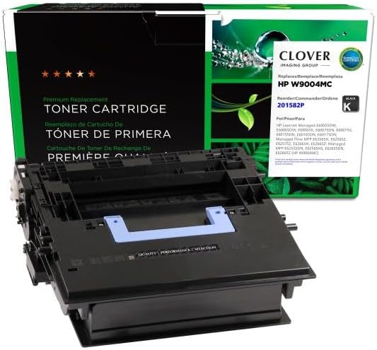 Clover Remanufactured Toner Cartridge Replacement for HP W9004MC | Black