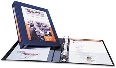 Framed View Binder with One Touch EZD Rings, 1'' Capacity, Black, Total 12 EA, Sold as 1 Carton