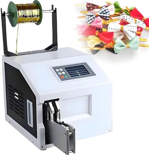 Automatic Twist Tie Machine for Bundling, Wire Sealing & Harness Binding, Digital Cable Tying Equipment for Bread, Toys, and Flatline Projects - Efficient & Versatile Solution