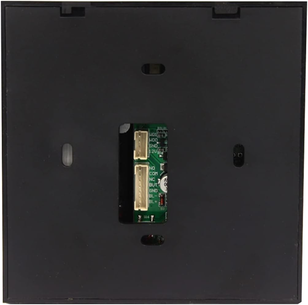 Time Clock Digital Fingerprint 125Khz Access Control Time Attendance Password Lock Fingerprint Lock Integrated Machine Key 500 User Office Electronics Products (Color : X66 and10 ID Color) (X66 and 1