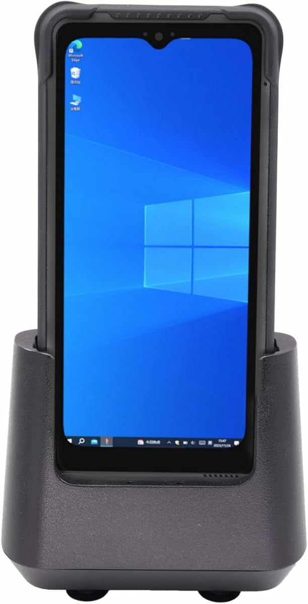 6.5-inch Win 11 IOT Rugged Handheld with 1D/2D Scanner and Docking Charger,IP67/MIL-STD-810H Certified for Construction, Logistics & Field Operations