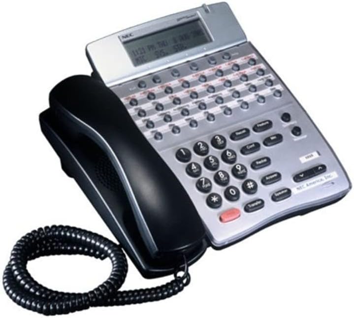 NEC ITR-32D-3 BLACK TEL Series IP Phone (Stock # 780045) NEW (Certified Refurbished)