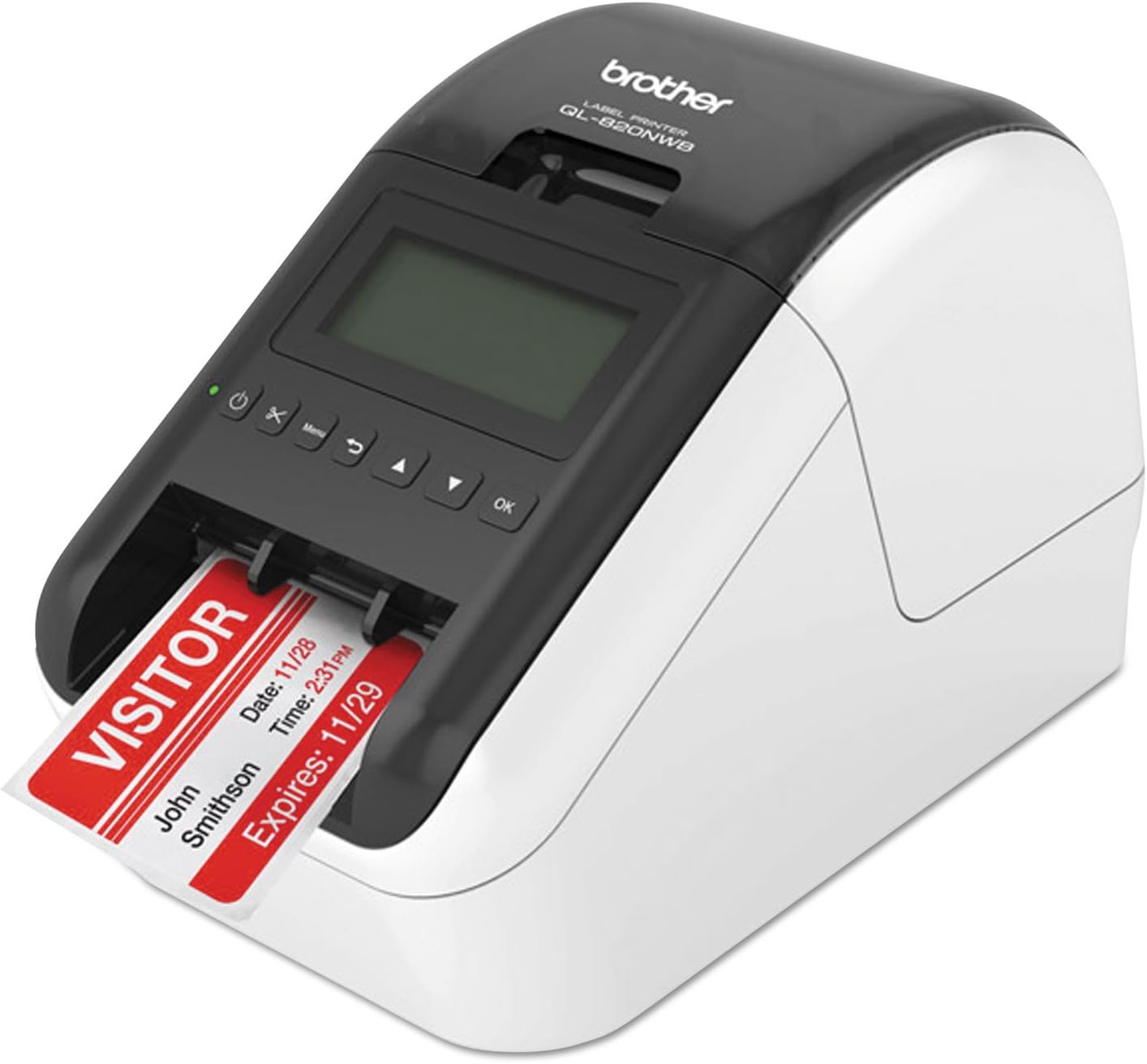 Brother QL-820NWB Professional, Ultra Flexible Monochrome Label Printer with Multiple Connectivity options