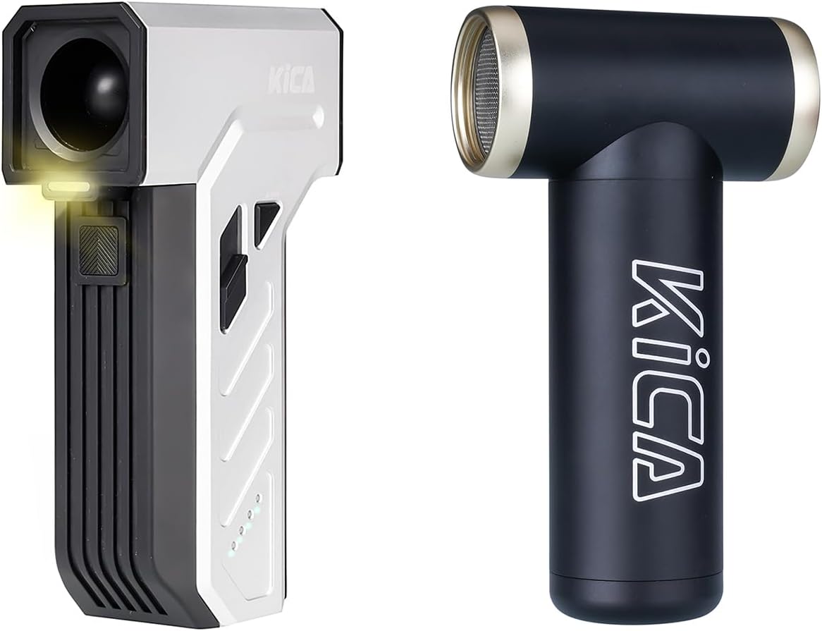 KiCA Jet Fan 2S Electric Air Duster with KiCA Jet Fan Ultra[White] Combo