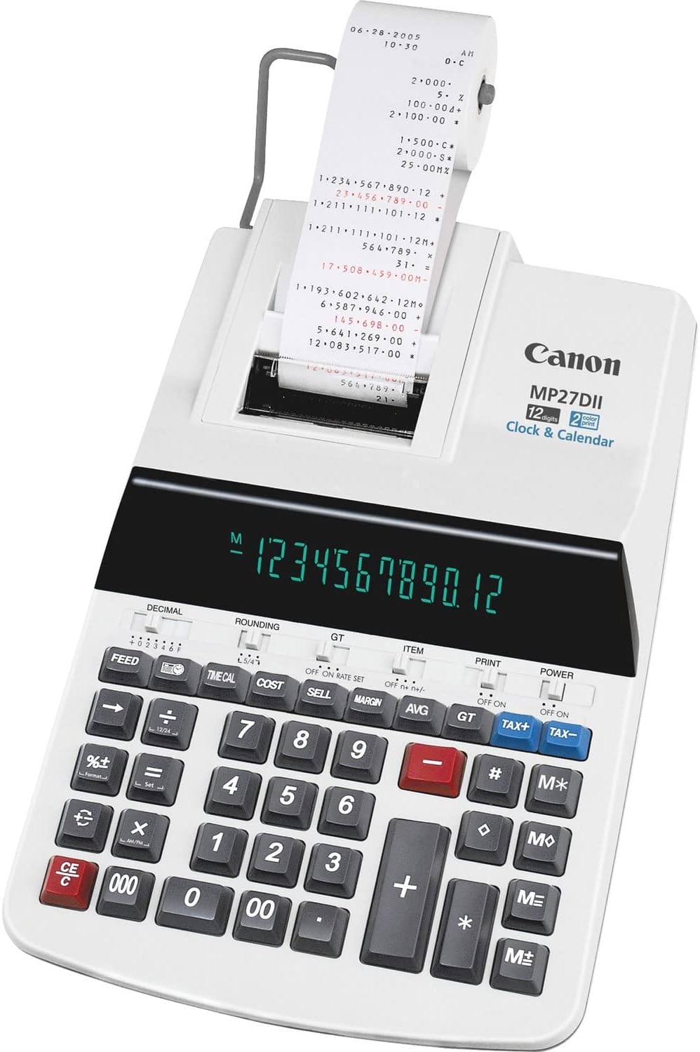 Canon Office Products MP27DII Desktop Printing Calculator