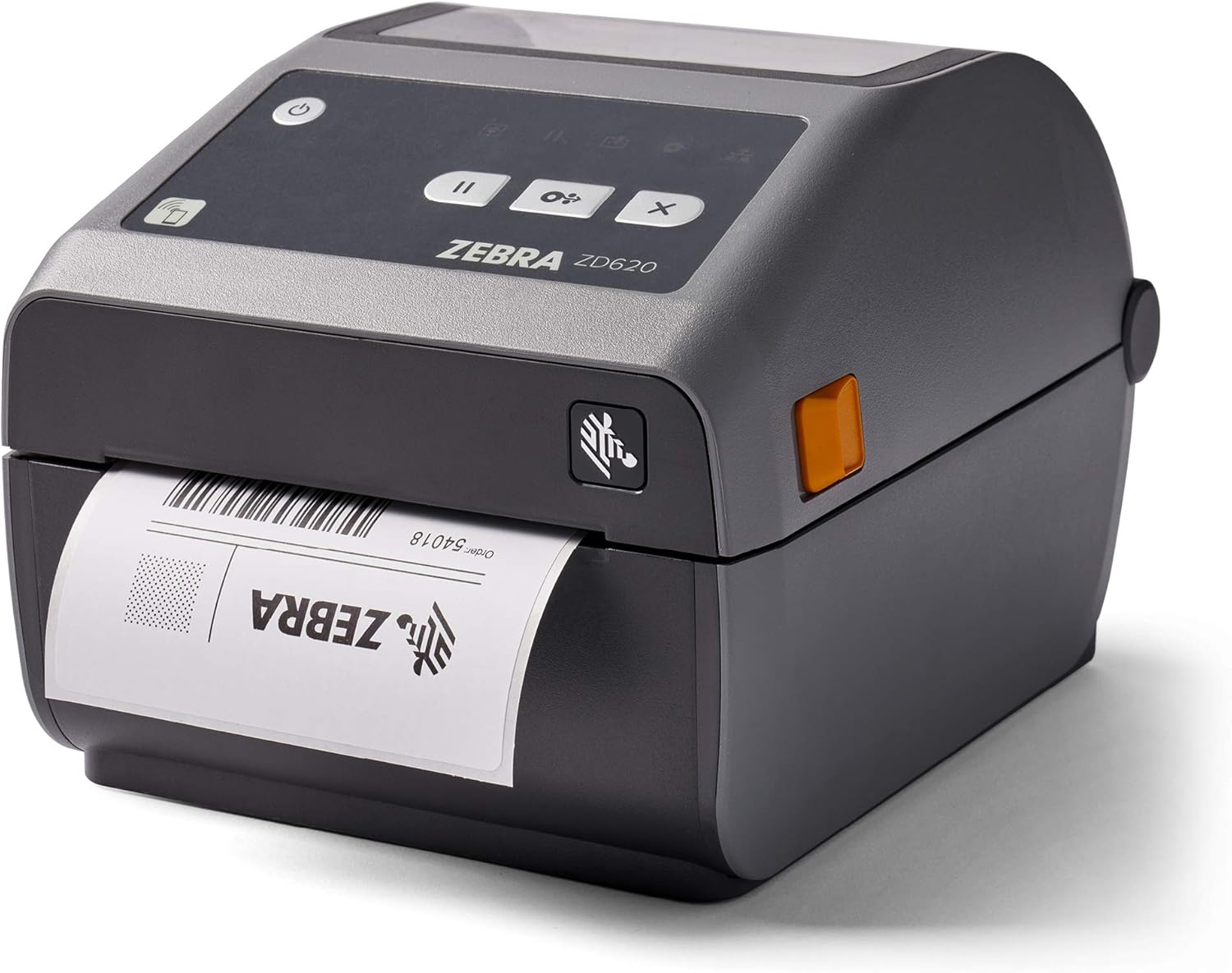 ZEBRA ZD620d Direct Thermal Desktop Printer 203 dpi Print Width 4 in WiFi Bluetooth Ethernet Serial USB ZD62042-D01L01EZ